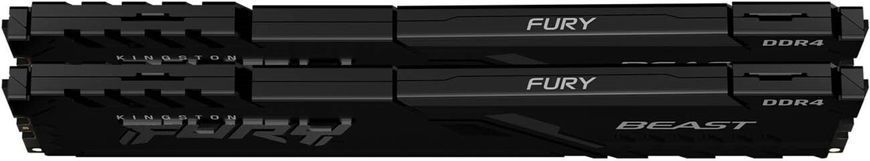 Пам'ять для ПК Kingston DDR4 3200 64GB KIT (32GBx2) Kingston Fury Beast (KF432C16BBK2/64)