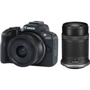 Фотоапарат Canon EOS R50 + RF-S 18-45 IS STM + RF-S 55-210 IS STM Black (5811C034)