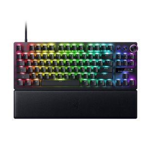 Клавіатура механічна Razer Huntsman V3 Pro TKL 8KHz, аналогові оптичні перемикачі Gen-2, USB-A, RGB, чорна (RZ03-05520100-R3M1)