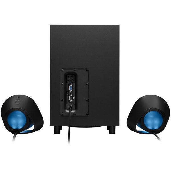 Портативная колонка Logitech G560 Lightsync Gaming Speakers 2.1 Black (L980-001301)