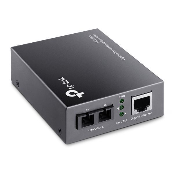 Медиаконвертер TP-Link MC210CS 10/100/1000 Мбит/с RJ45 &mdash; 1000 Мбит/с одномодовое SC/UPC, 1310 нм, до 20 км (MC210CS)