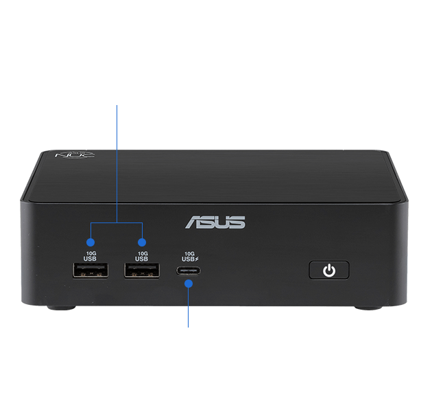 Міні-ПК Asus NUC 16 Pro RNUC16GDKU560002 Core Ultra 5 325 Intel Graphics Wi-Fi 7 BE211 без ОЗП і SSD, кіт, EU (90AR00W2-M00080)