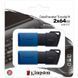 USB-флешка Kingston DataTraveler Exodia M 64 ГБ Black/Blue, набір 2 шт. (DTXM/64GB-2P) DTXM/64GB-2P фото
