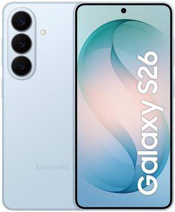 Смартфон Samsung Galaxy S26 5G 12/256 ГБ, 2 SIM, голубой (SM-S942BLBGEUC)