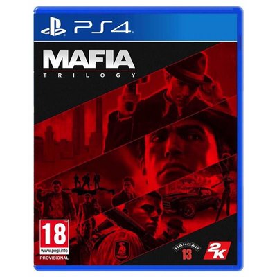 Игра консольная PS4 Mafia Trilogy, BD диск