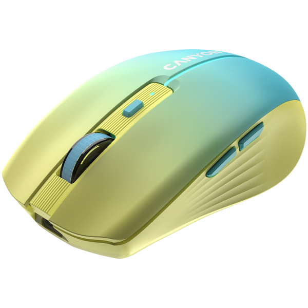 Мишка CANYON MW-44 Синьо-жовтий (CNS-CMSW44UA)
