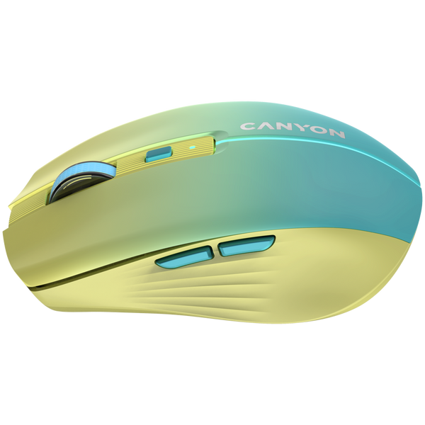 Мишка CANYON MW-44 Синьо-жовтий (CNS-CMSW44UA)