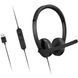 Гарнитура Lenovo USB-A Wired Stereo Headset Gen 2 стерео, накладная, USB-A (4XD1P83425) 4XD1P83425 фото