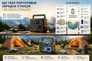 Що таке портативна зарядна станція і як вона працює: повний гайд фото
