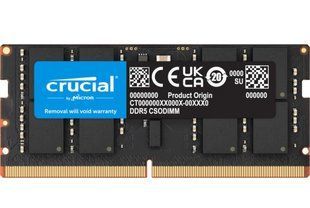 Оперативная память Crucial 32 ГБ DDR5-6400 CSODIMM CL52 (CT32G64C52CS5)