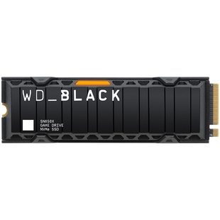 SSD-накопичувач SanDisk Black SN850X HeatSink 2 ТБ PCIe Gen 4 x4 NVMe