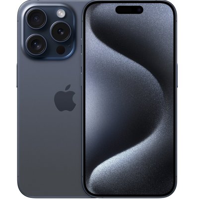 Мобільний телефон Apple iPhone 15 Pro 256GB Blue Titanium (MTV63RX/A)