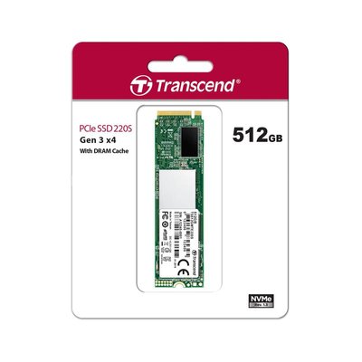 Накопичувач SSD Transcend M.2 512GB PCIe 3.0 MTE220S TS512GMTE220S