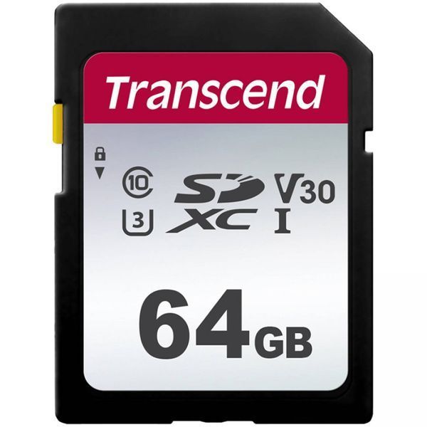 Карта памяти Transcend UHS-I U1 SD 64 ГБ