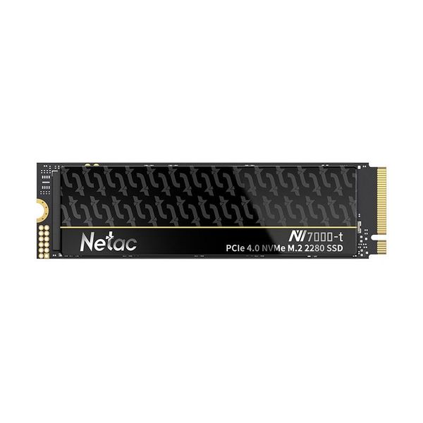 Накопичувач SSD Netac M.2 2TB PCIe 4.0 NV7000-t + радіатор (NT01NV7000T-2T0-E4X)