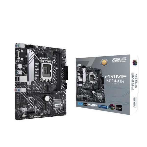 Материнская плата ASUS PRIME H610M-A D4-CSM (90MB19P0-M0EAYC)