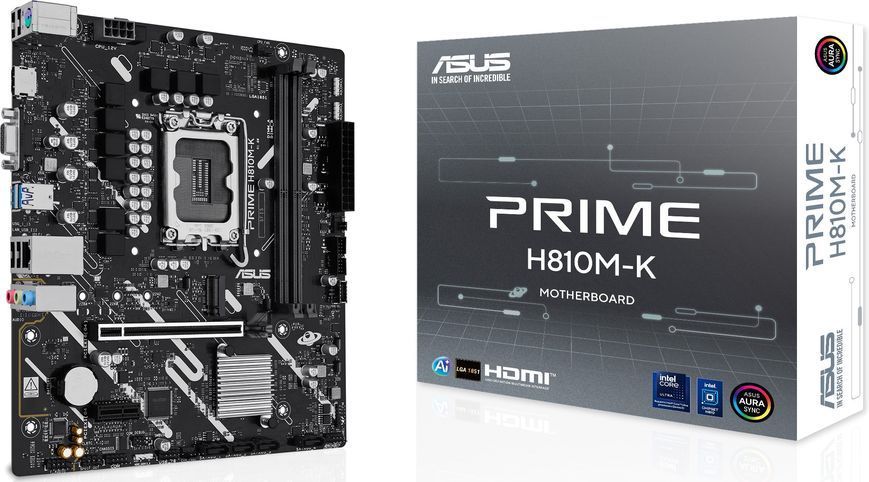 Материнская плата ASUS PRIME H810M-K (90MB1N10-M0EAY0)