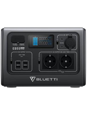 Портативна зарядна станція Bluetti PowerOak EB55 - Suricom