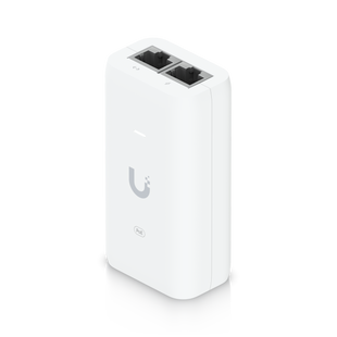 PoE-адаптер Ubiquiti UniFi U-POE-AF 802.3af 15 Вт 48 В 0,32 А (U-POE-EU)