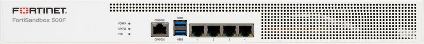 Пісочниця для аналізу загроз Fortinet FortiSandbox FSA-500F (FSA-500F-EU)