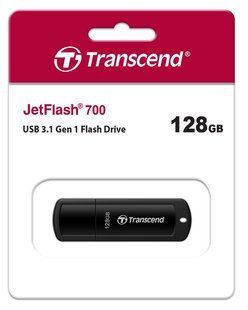 Накопичувач USB 3.1 Transcend JetFlash 700 128GB (TS128GJF700)
