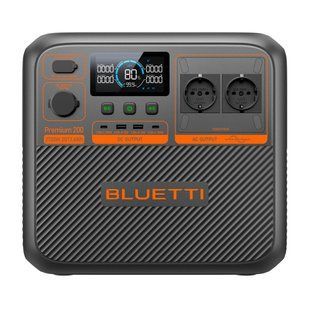 Зарядна станція Bluetti Premium 200 V2 | 2700 Вт | 2073 Вт&middot;год | LiFePO4