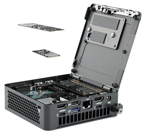 Міні-ПК Asus NUC 15 Pro RNUC15CRKC700002 Core 7 240H Intel UHD Wi-Fi 7 BE202 без ОЗП і SSD, кіт (90AR00R2-M00070)