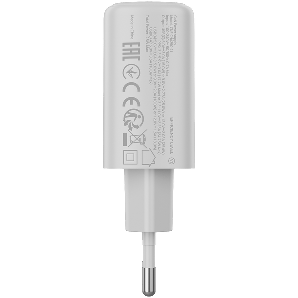 Зарядное устройство CANYON OnCharge 250 Белый (CNE-CHA250-21)