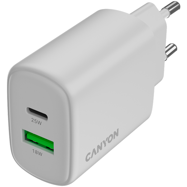 Зарядное устройство CANYON OnCharge 250 Белый (CNE-CHA250-21)