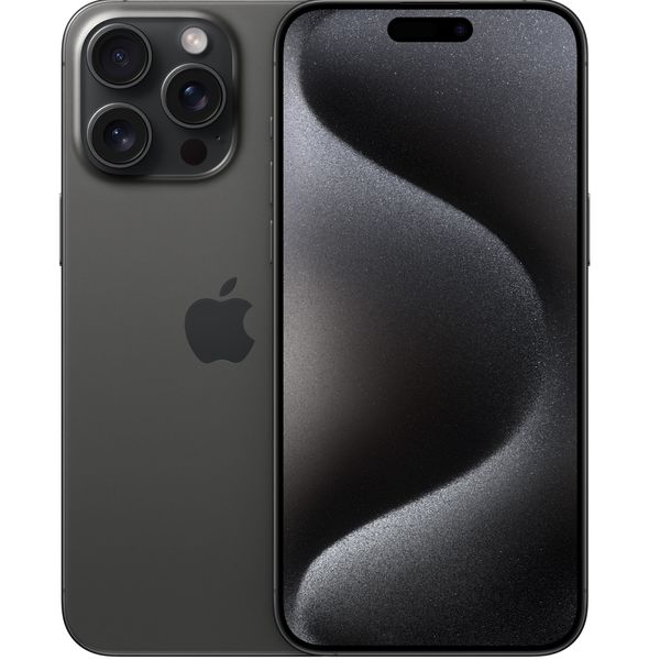 Мобільний телефон Apple iPhone 15 Pro Max 256GB Black Titanium (MU773RX/A)
