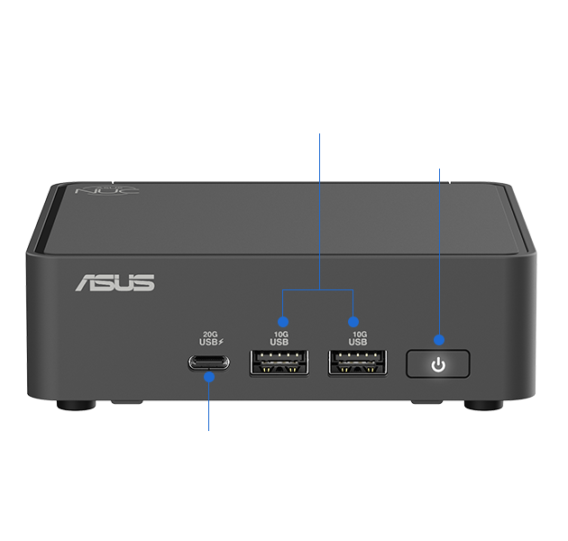 Міні-ПК Asus NUC 15 Pro RNUC15CRKC700002 Core 7 240H Intel UHD Wi-Fi 7 BE202 без ОЗП і SSD, кіт (90AR00R2-M00070)