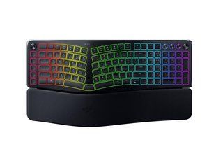 Клавиатура Razer Pro Type Ergo эргономичная, разделённая, беспроводная HyperSpeed, RGB, EN, чёрная (RZ03-05440100-R3M1)