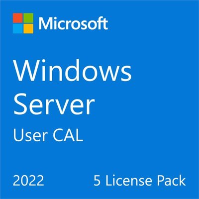 Операціонная система для сервера Microsoft Windows Server 2022 CAL 5 User рос, ОЕМ без носія