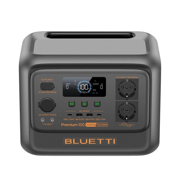 Зарядная станция Bluetti Premium 100 V2 / 2000 Вт / 1024 Вт&middot;ч / LiFePO4