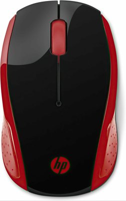 Миша HP Wireless Mouse 200 Red (2HU82AA) - Suricom