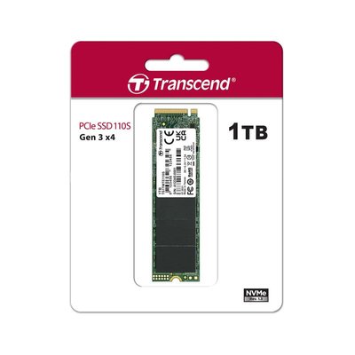Накопичувач SSD Transcend M.2 1TB PCIe 3.0 MTE110 TS1TMTE110S