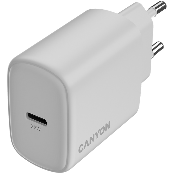 Зарядний пристрій CANYON OnCharge 250 Білий (CNE-CHA250-01)