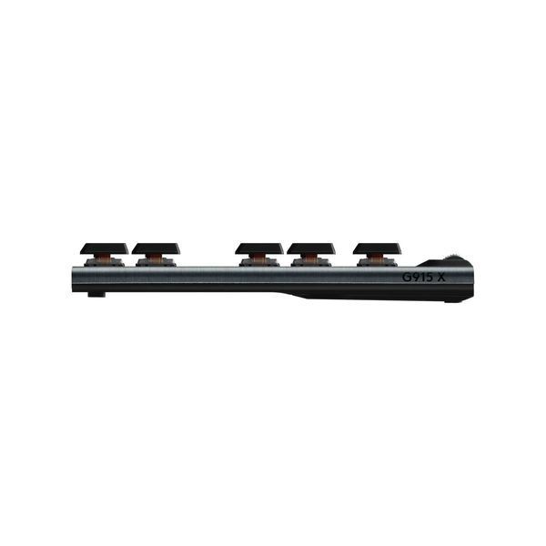 Клавіатура Logitech G915 TKL X Lightspeed Switch-Tactile Wireless/Bluetooth/USB UA Black (920-012721)