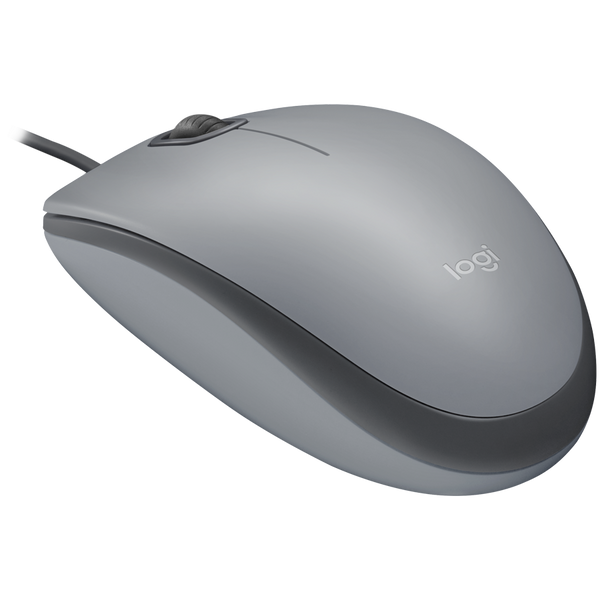 Мышка Logitech M110 Silent USB Mid Gray (910-006760)