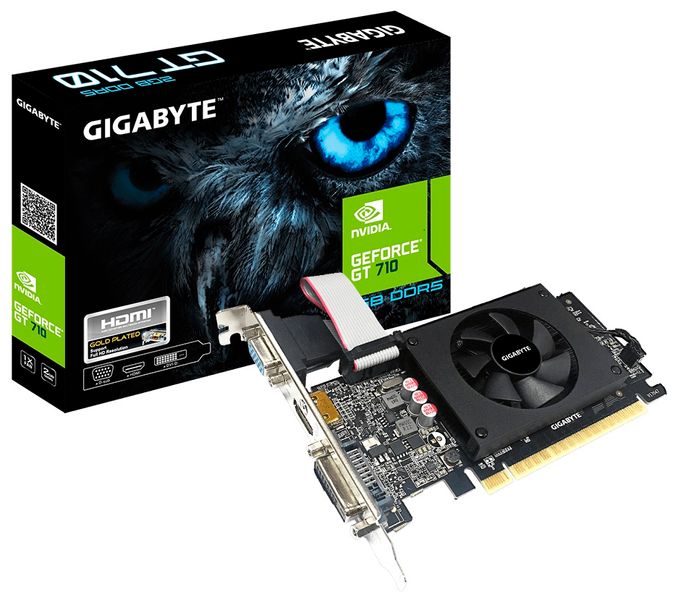 Видеокарта Gigabyte GeForce GT710 2GB GDDR5 64bit low profile (GV-N710D5-2GIL)