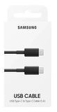 Кабель Samsung USB-C &mdash; USB-C 5 А, USB 2.0, 1 м, чёрный (EP-DN975BBRGRU)