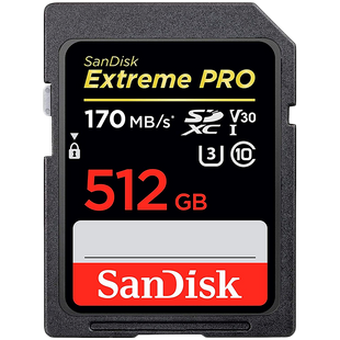 Карта памяти SanDisk Extreme SDXC 512 ГБ