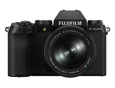 Фотоапарат Fujifilm X-S20++ XF 18-55mm F2.8-4.0 Kit Black (16782002)