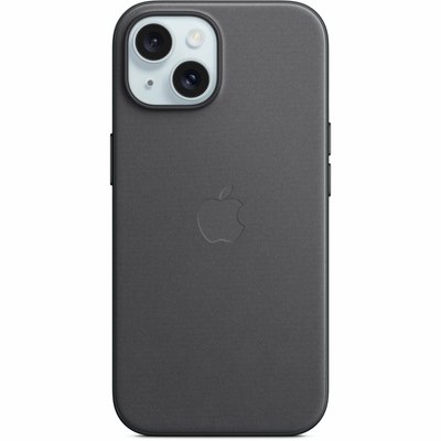 Панель Apple MagSafe FineWoven Case для Apple iPhone 15 Black (MT393ZM/A) - Suricom