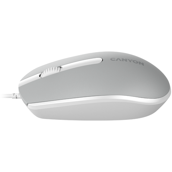 Мишка CANYON M-10 Темно-сірий (CNE-CMS10DG)