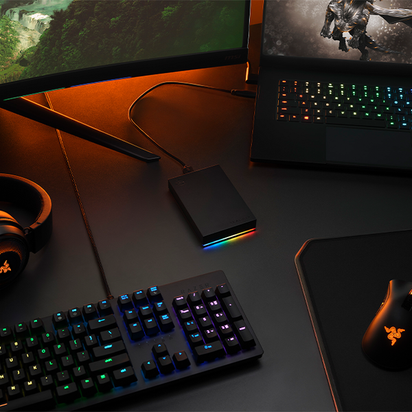 Внешний жёсткий диск Seagate FireCuda Gaming RGB LED 1 ТБ 2,5" USB 3.0 (STKL1000400)
