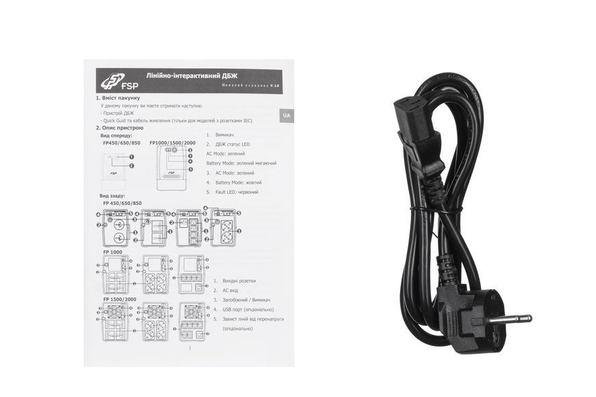 Источник бесперебойного питания FSP FP850 (PPF4801105)