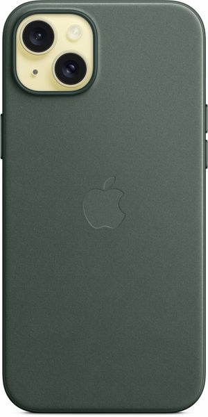Панель Apple MagSafe FineWoven Case для Apple iPhone 15 Plus Evergreen (MT4F3ZM/A)