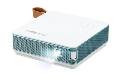 Проектор AOpen PV12p (DLP, WVGA, 800 LED lm, LED) WiFi бирюзовый