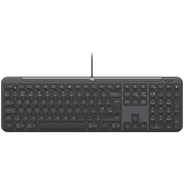 Клавіатура Logitech Signature Slim K620 Wired Keyboard For Business Graphite (L920-013333)